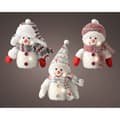 Miniatyrbillede 2 af 2: LED Snemand Juledekoration Lumineo 11 x 8 x 18 cm