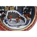 Miniatyrbillede 2 af 4: Julepynt Home ESPRIT Rød Gylden Musical 26,5 X 24 X 27 cm