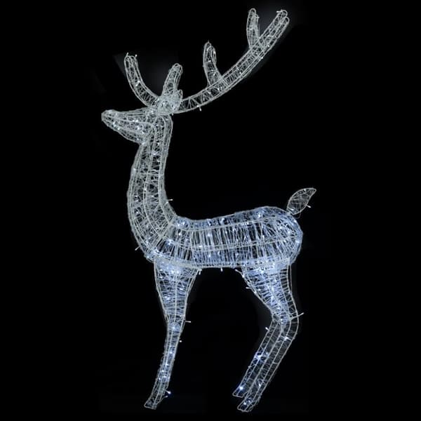 vidaXL Julren akryl 250 LED 180 cm kallvit -  Julbelysning