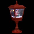 Miniatyrbillede 5 af 10: vidaXL julepiedestallampe med julemand 64 cm LED -  Julebelysning
