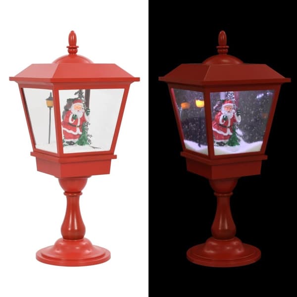 vidaXL julepiedestallampe med julemand 64 cm LED -  Julebelysning