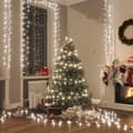 Miniatyrbillede 1 af 8: vidaXL kompakt LED-lyskæde 400 LED'er 13 m PVC kold hvid -  Julebelysning