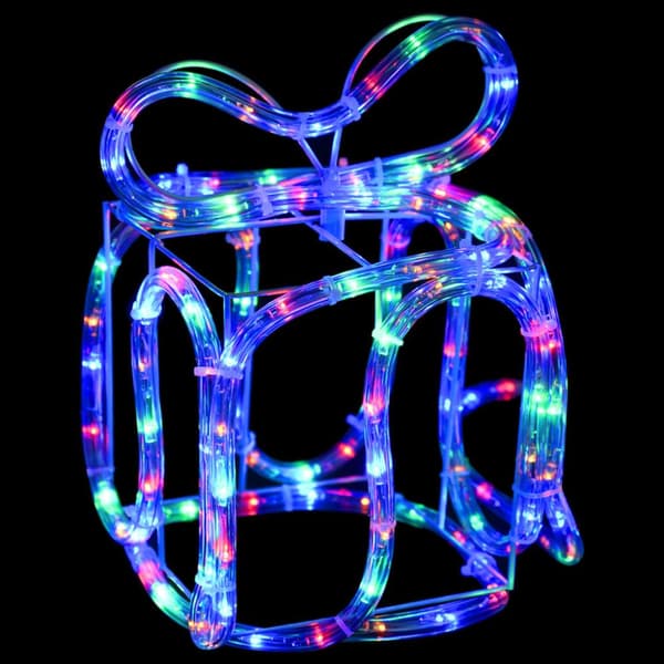 vidaXL Juldekoration julklappar med 180 LED inomhus/utomhus - Julbelysning