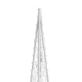 Pikkukuva 7 / 9: vidaXL LED-koristevalokartio kylmä valkoinen akryyli 90 cm -  Jouluvalaistus
