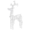 Miniatyrbillede 6 af 11: vidaXL julerensdyr 2 stk. 60x16x100 cm akryl -  Julebelysning