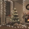 Pikkukuva 2 / 8: vidaXL LED-valonauha 300 LED-valoa kylmä valkoinen 30 m PVC -  Jouluvalaistus