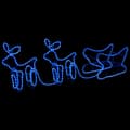 Miniatyrbillede 3 af 11: vidaXL rensdyr og kane udendørs juledekoration 576 LED'er -  Julebelysning