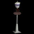 Miniatyrbillede 5 af 11: vidaXL julegadelampe med julemand 180 cm LED-lys -  Julebelysning