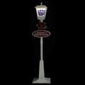 Miniatyrbillede 6 af 11: vidaXL julegadelampe med julemand 180 cm LED-lys -  Julebelysning