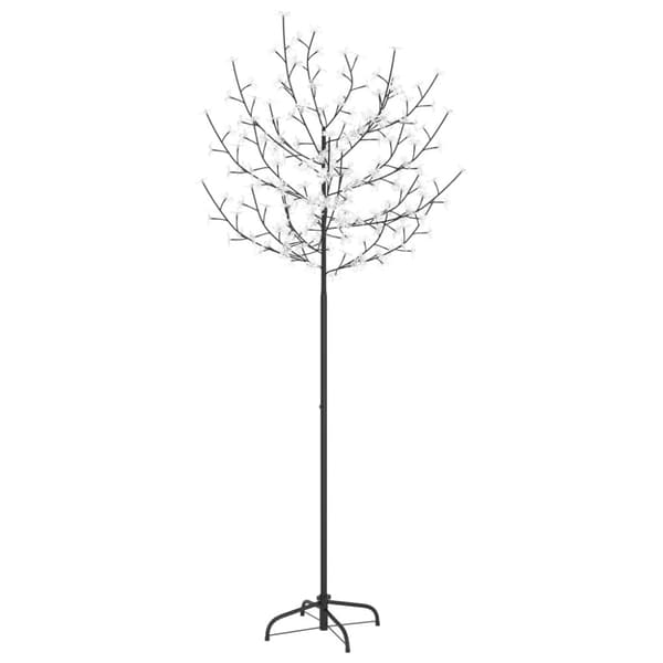 vidaXL juletræ 200 LED'er varmt hvidt lys kirsebærblomst 180 cm -  Julebelysning