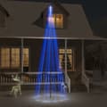 Pikkukuva 1 / 11: vidaXL Joulukuusi lipputankoon 732 sinistä LED-valoa 500 cm -  Jouluvalaistus