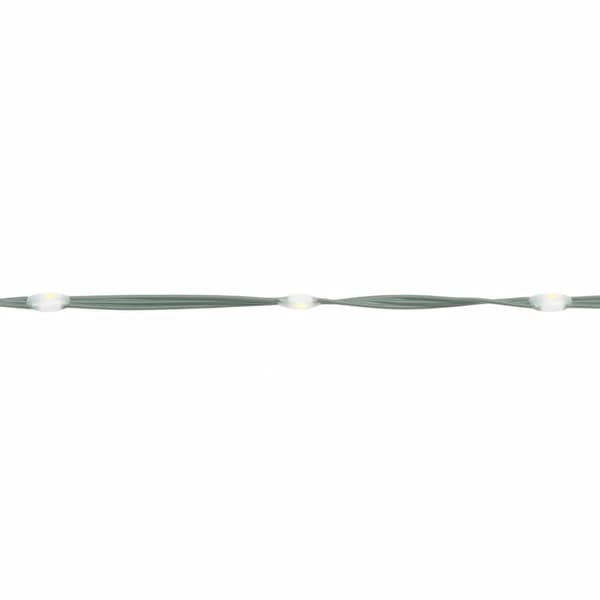 vidaXL juletræ til flagstang 732 LED'er 500 cm farverigt lys -  Julebelysning