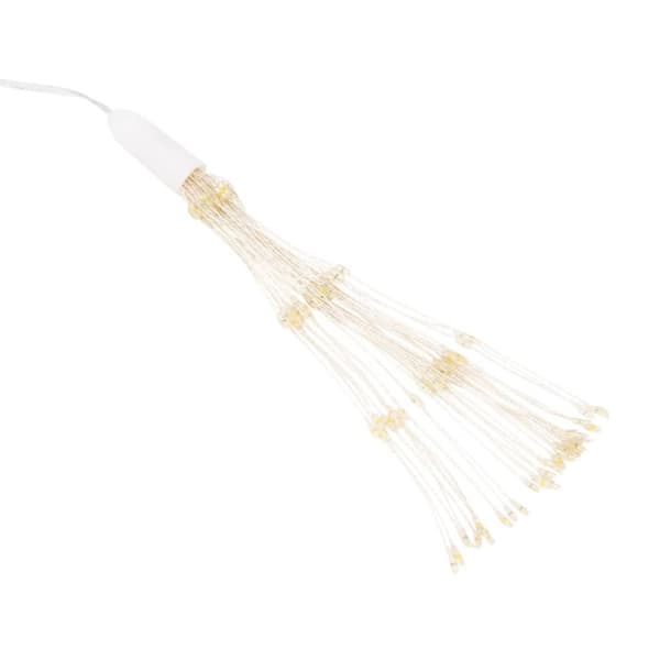 vidaXL Julbelysning 2 st 140 LED kallvit 17 cm -  Julbelysning