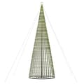 Pikkukuva 6 / 11: vidaXL Joulukuusi kartio 1544 kylmän valkoista LED-valoa 500 cm -  Jouluvalaistus