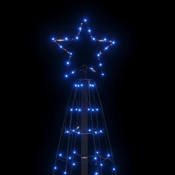 vidaXL Joulukuusivalo piikeillä 220 sinistä LED-valoa 180 cm - Jouluvalaistus