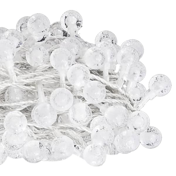 The Living Store Keijuvalonauha pallo 20 m 200 LED-valoa sininen 8-toiminen -  Jouluvalaistus