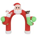 Miniatyrbillede 5 af 11: The Living Store oppustelig juleport med LED'er 320 cm -  Julebelysning