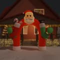 Miniatyrbillede 2 af 11: The Living Store oppustelig juleport med LED'er 320 cm -  Julebelysning