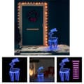 Pikkukuva 1 / 10: The Living Store Poro joulukoriste verkolla 306 LED-valoa 60x24x89 cm -  Jouluvalaistus