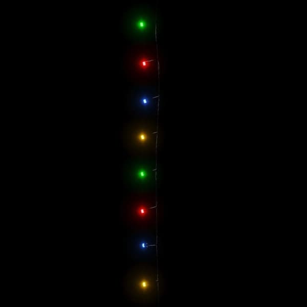 The Living Store LED-valonauha 300 LED-valoa monivärinen 30 m PVC -  Jouluvalaistus