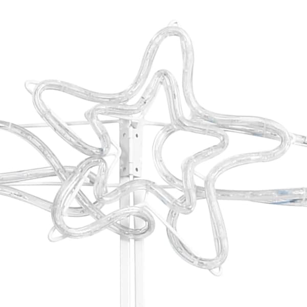 The Living Store Jouluseimikoriste 240 LED-valoa 116x41x87 cm -  Jouluvalaistus