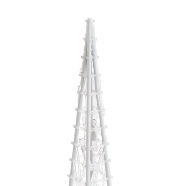The Living Store LED-koristevalokartiosarja lämmin valkoinen akryyli 60/90/120cm - Jouluvalaistus
