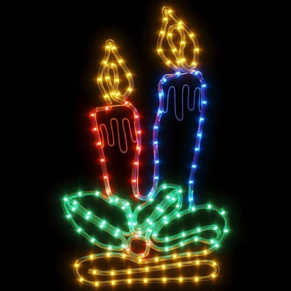 The Living Store julelys julefigur 144 LED'er 70x42 cm -  Julebelysning