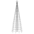 Miniatyrbillede 6 af 11: The Living Store lysende juletræ med spyd 570 LED'er 300 cm koldt hvidt lys -  Julebelysning