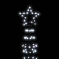 Miniatyrbillede 7 af 11: The Living Store lysende juletræ med spyd 570 LED'er 300 cm koldt hvidt lys -  Julebelysning