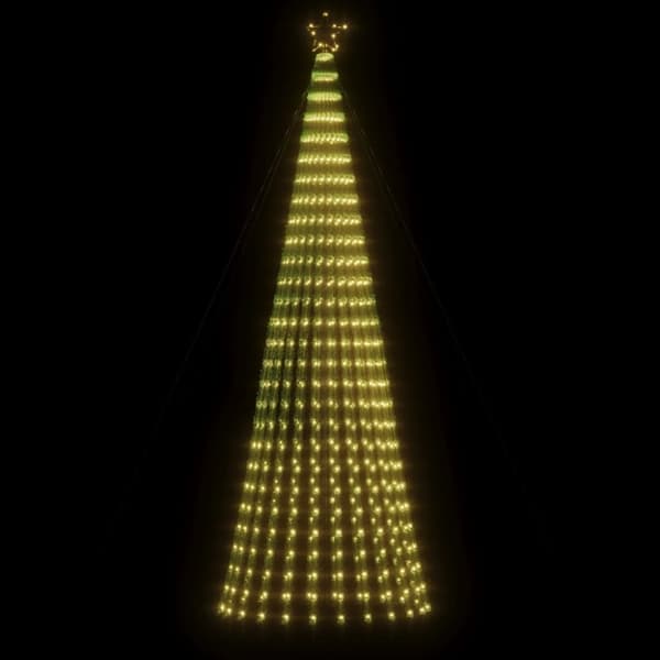 The Living Store Joulukuusi kartio 688 lämpimän valkoista LED-valoa 300 cm -  Jouluvalaistus
