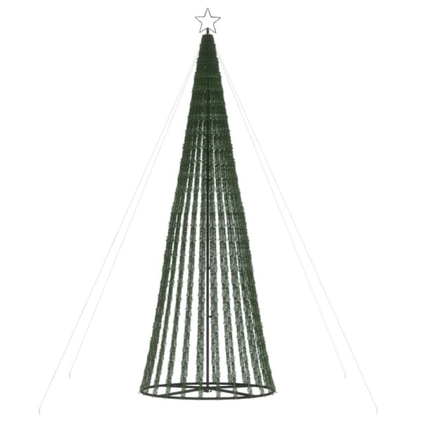 The Living Store Joulukuusi kartio 688 lämpimän valkoista LED-valoa 300 cm -  Jouluvalaistus