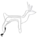Miniatyrbillede 5 af 9: Julebelysning - Living julerensdyr 3 stk. 60x30x60 cm varmt hvidt lys