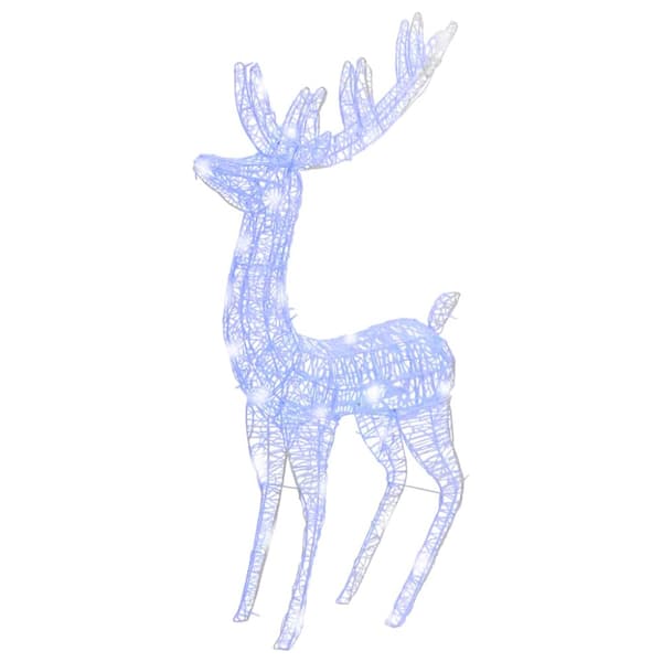 Jouluvalaistus - Living XXL Jouluporo akryyli 250 LED-valoa 180 cm sininen