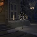 Miniatyrbillede 2 af 10: Julebelysning - Living juletræ 120 LED'er varmt hvidt lys kirsebærblomst 150 cm