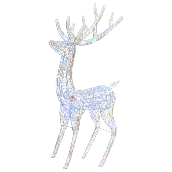 Julbelysning - Living Julren akryl 250 LED 180 cm flerfärgad