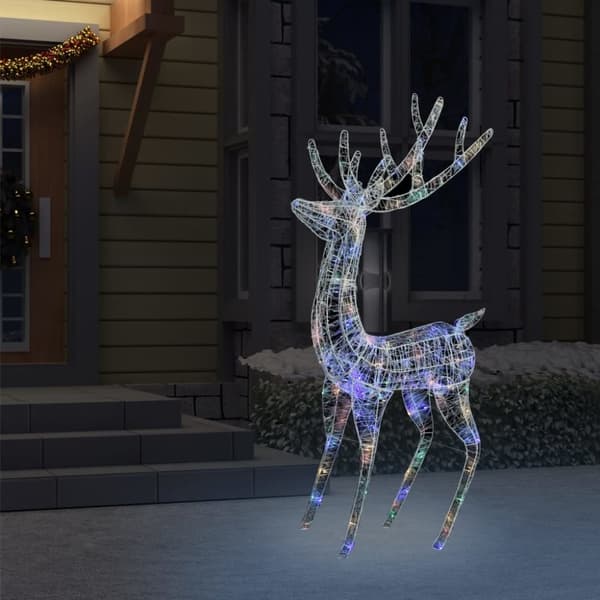 Julbelysning - Living Julren akryl 250 LED 180 cm flerfärgad