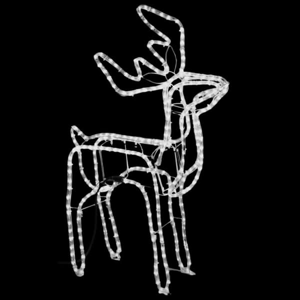 Julbelysning - Living Renfigur 3 st ljusslinga med varmvit 76x42x87 cm
