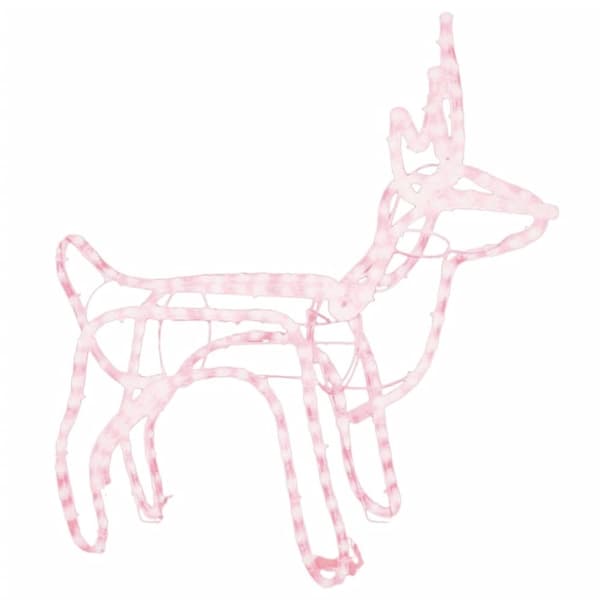 Julbelysning - Living Renfigur ljusslinga varmvit 60x30x60 cm