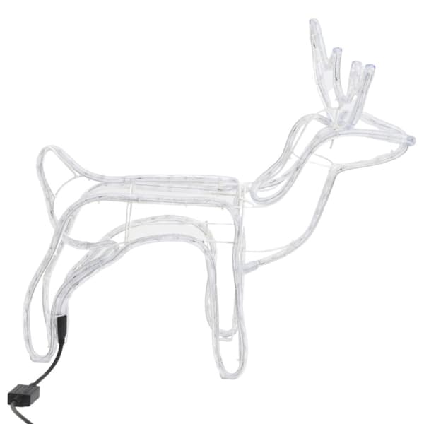 Julbelysning - Living Renfigur ljusslinga varmvit 60x30x60 cm