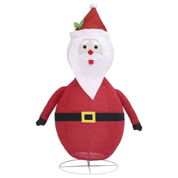 Julbelysning - Living Dekorativ jultomte med LED lyxigt tyg 60 cm
