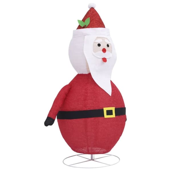 Julbelysning - Living Dekorativ jultomte med LED lyxigt tyg 60 cm