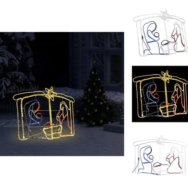 Jouluvalaistus - Living Jouluseimikoriste 240 LED-valoa 116x41x87 cm