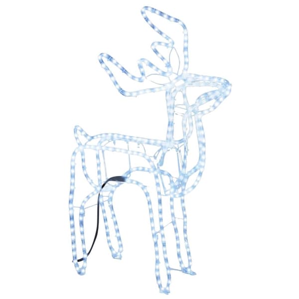 Julbelysning - Living Renfigur ljusslinga med kallvit 76x42x87 cm