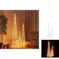 Pikkukuva 1 / 9: Jouluvalaistus - Living LED-koristevalokartiosarja lämmin valkoinen akryyli 60/90/120cm
