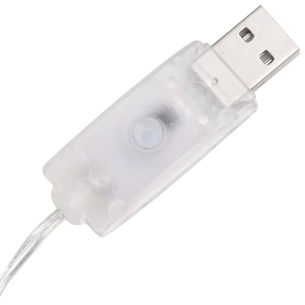 Jouluvalaistus - Living LED-koristevalopyramidi lämmin valkoinen akryyli 90 cm