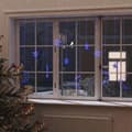 Miniatyrbillede 2 af 8: Julebelysning - Living fairy lights-lyskæder stjerne og måne 138 LED'er blå