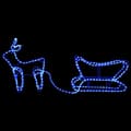 Miniatyrbillede 5 af 11: Rensdyr og kane udendørs juledekoration 252 LED'er - Julepynt - Julepynt - Home & Living