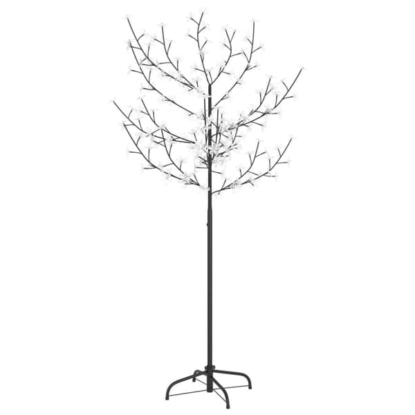 Joulukuusi 120 lämpimän valkoista LED-valoa kirsikankukka 150cm - Joulukuusi - Joulukuuset - Home & Living
