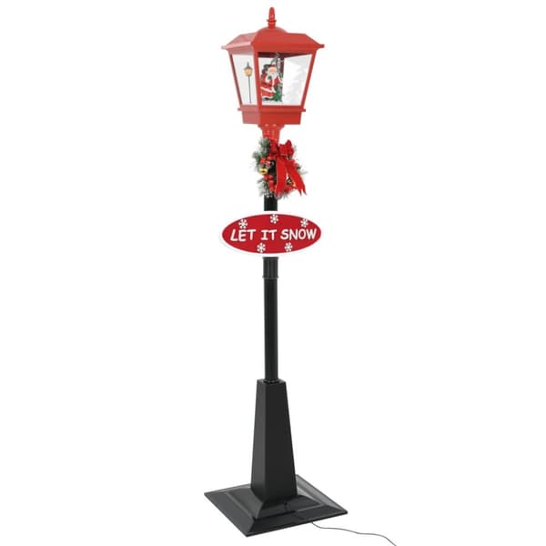 Jouluinen katuvalaisin joulupukilla 180 cm LED - Jouluinen Katuvalaisin - Jouluiset Katuvalaisimet - Home & Living