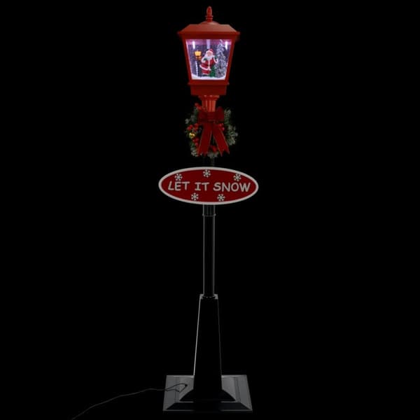 Jouluinen katuvalaisin joulupukilla 180 cm LED - Jouluinen Katuvalaisin - Jouluiset Katuvalaisimet - Home & Living